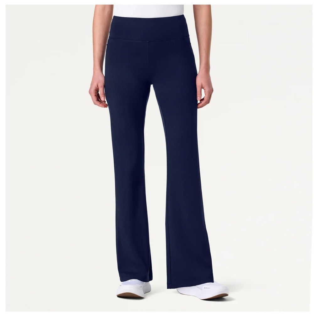 Jaanuu UltraSoft Navy Flare Yoga Scrub Pants